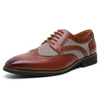 Ashcombe - Houndstooth Wingtip Derby